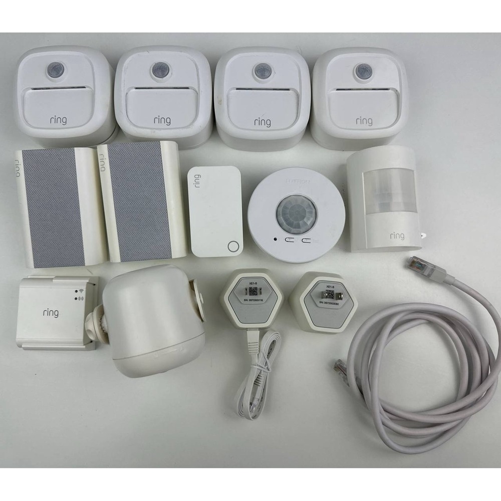 Ring Smart Home Security Bundle Lot - 4x Steplights, 2x Chime Pro Gen 2,
